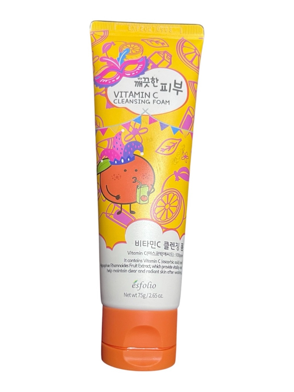 Esfolio Vitamin C Cleansing Foam 2.65 oz / 75g – New
